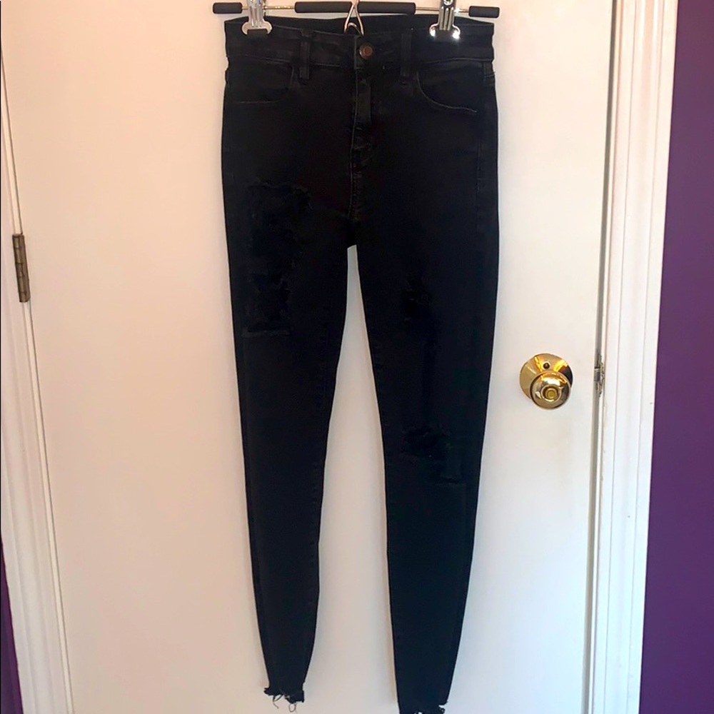 black jeans